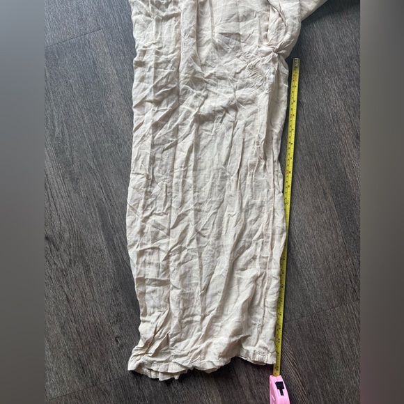 Listicle Ruffled Cream Jumpsuit - Picture 6 of 7